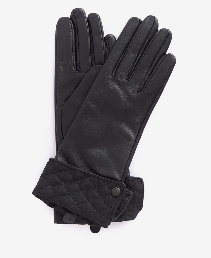 Barbour Lady Jane Leather And Wax Gloves/Rukavice LGL0138