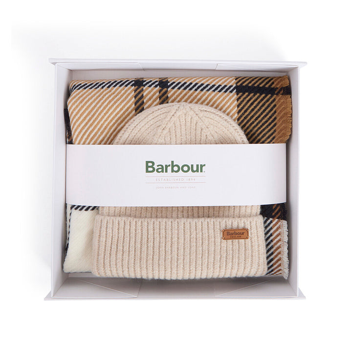 Barbour Pendle Bean/Sc Gift Set/Kapa + Šal LGS0094