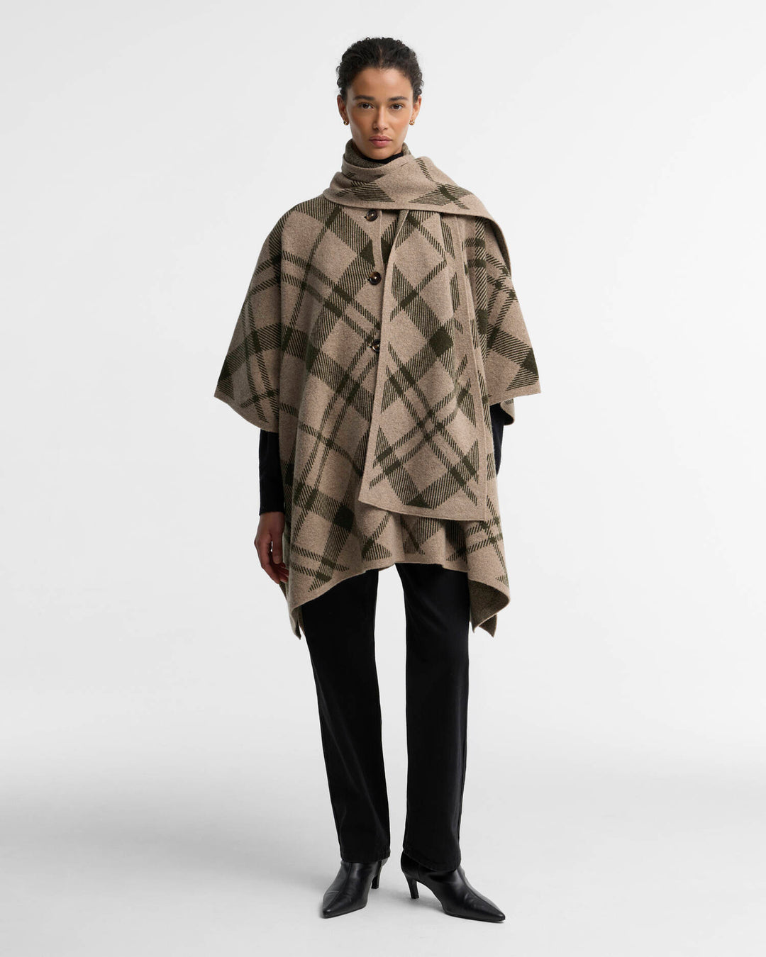 Barbour Vienna Knit Cape/Pončo LKN1734