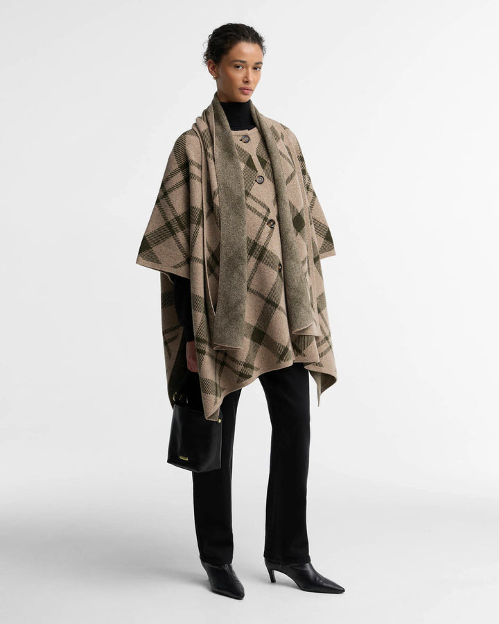 Barbour Vienna Knit Cape/Pončo LKN1734