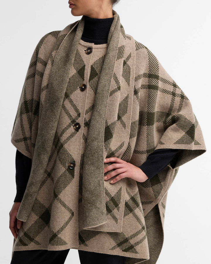 Barbour Vienna Knit Cape/Pončo LKN1734