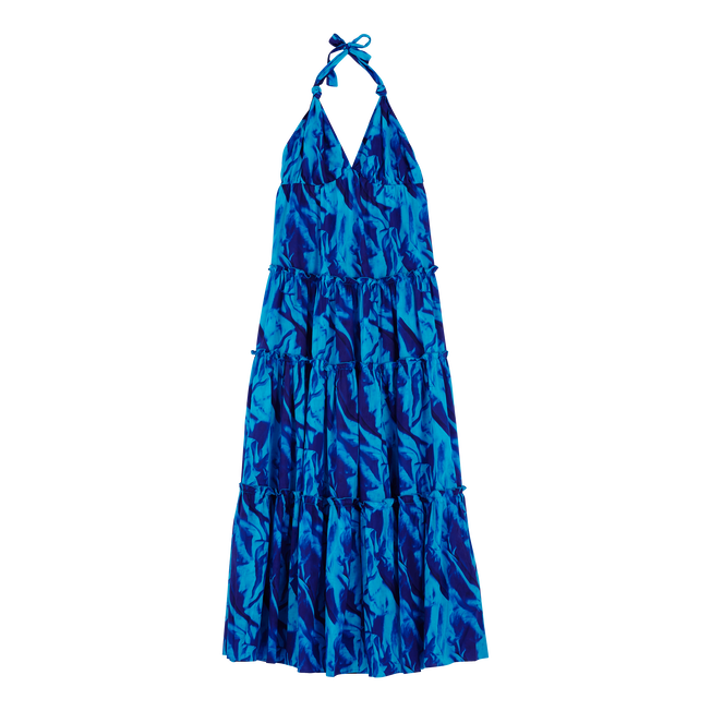 Vilebrequin Cotton Long Backless Dress Les Draps Froissés/ Haljina LNAH3V74