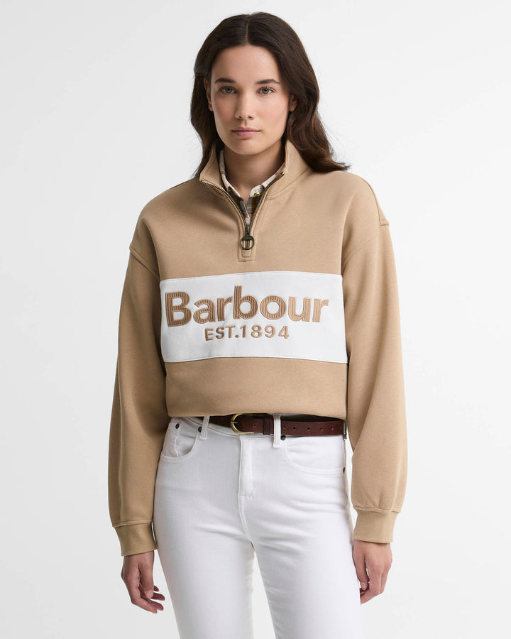 Barbour Zaria Half Zip Jumper/Pulover LOL0668