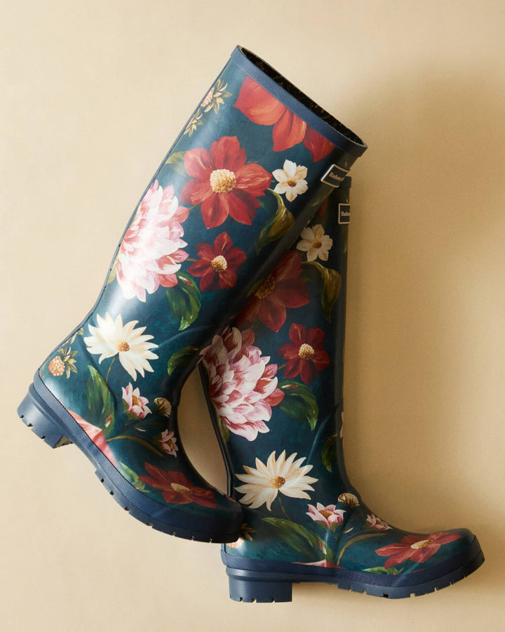 Barbour FARM Rio Wild Flower Wellingtons/Gumene člzme LRF0137