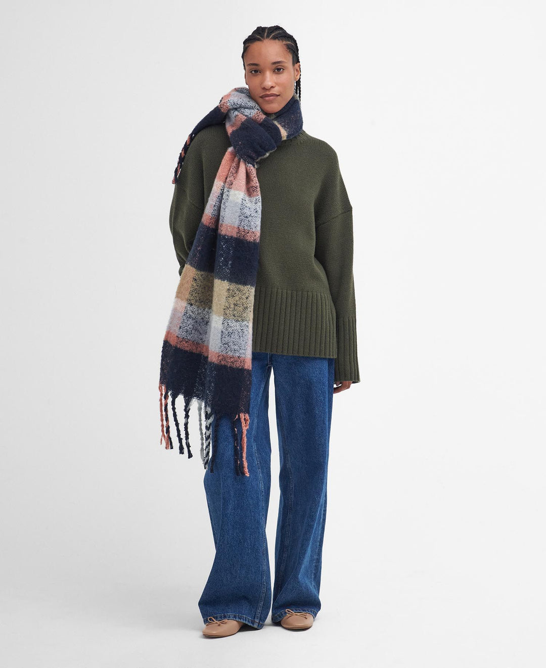 Barbour Rawson Check Scarf/Šal LSC0438