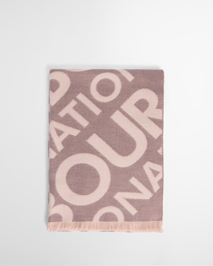B.Intl Kenna Logo Scarf/Šal LSC0504
