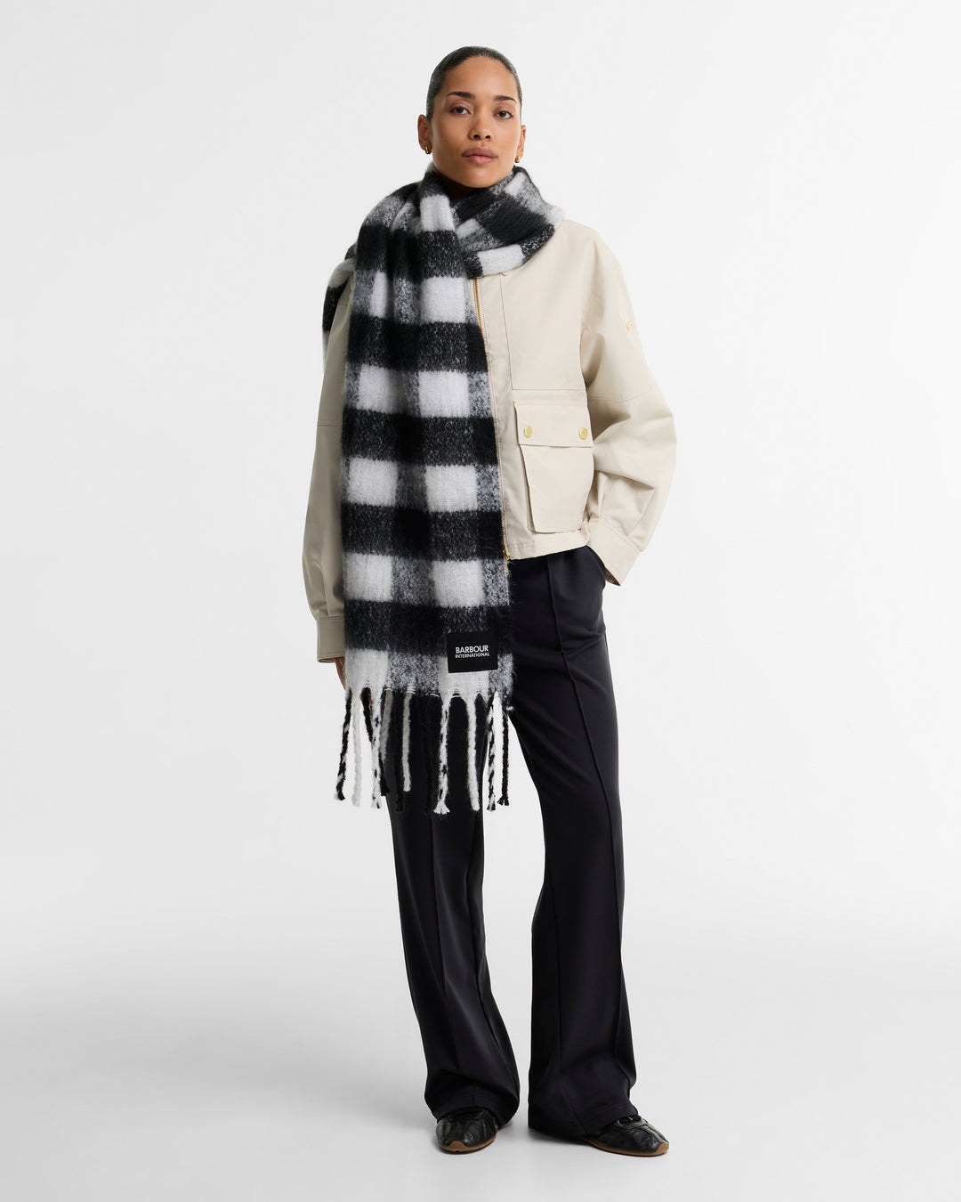 B.Intl Branton Scarf/Šal LSC0506
