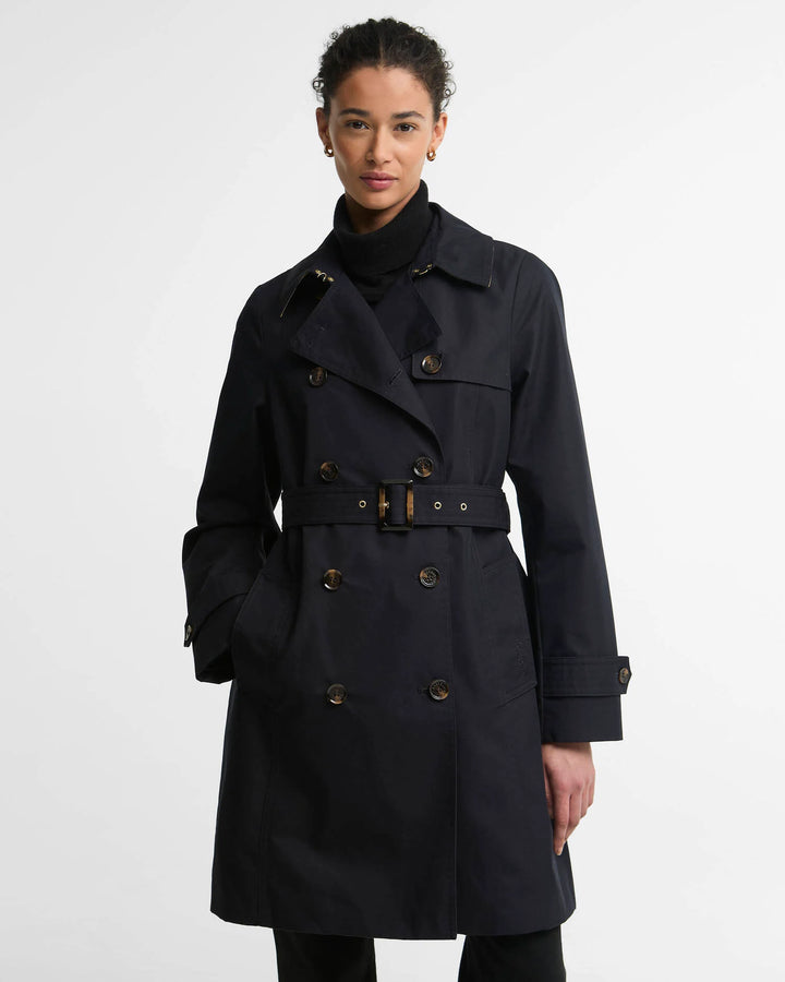 Barbour Short Greta SP Trench Coat/Baloner  LSP0081