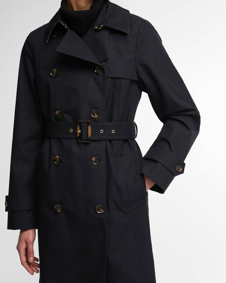 Barbour Short Greta SP Trench Coat/Baloner  LSP0081