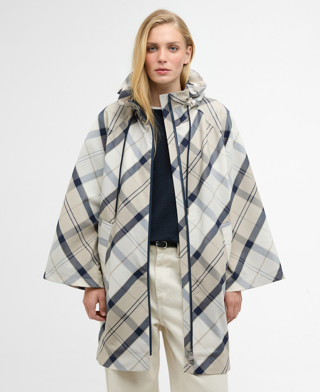 Barbour Kinsale Tartan Showerproof Cape/ Jakna  LSP0322