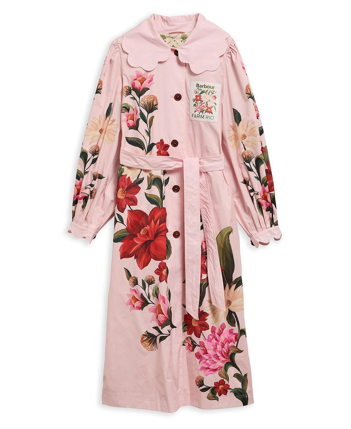 Barbour FARM Rio Bromelia Showerproof Trench Coat/Jakna LSP0333