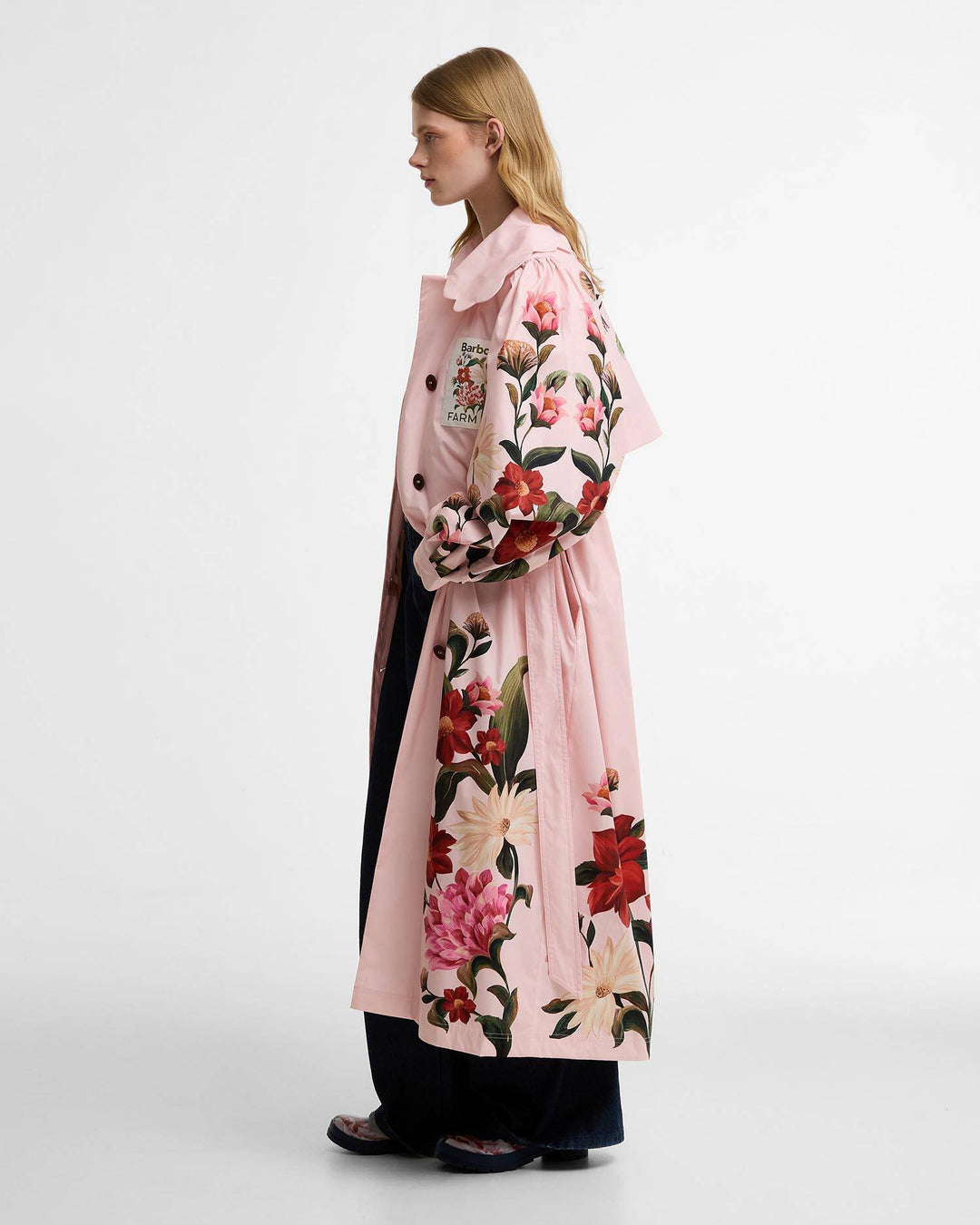 Barbour FARM Rio Bromelia Showerproof Trench Coat/Jakna LSP0333