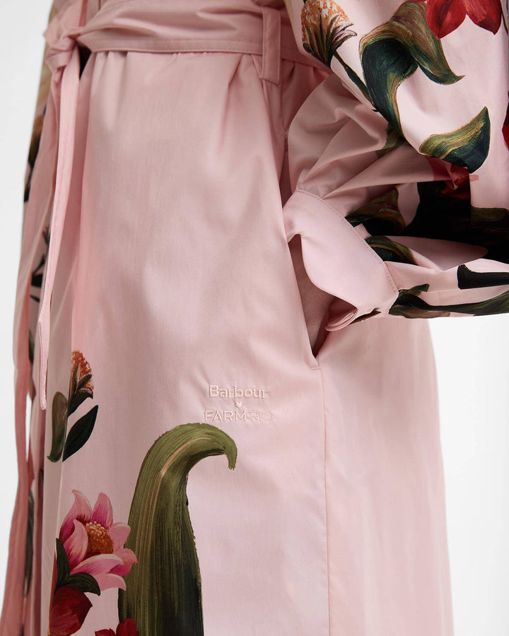 Barbour FARM Rio Bromelia Showerproof Trench Coat/Jakna LSP0333