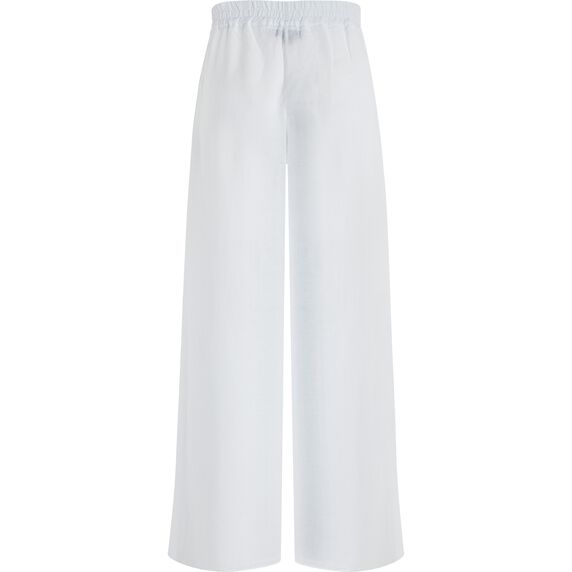 Vilebrequin White Linen Pants- Vilebrequin x Angelo Tarlazzi/Hlače LSSH3U00