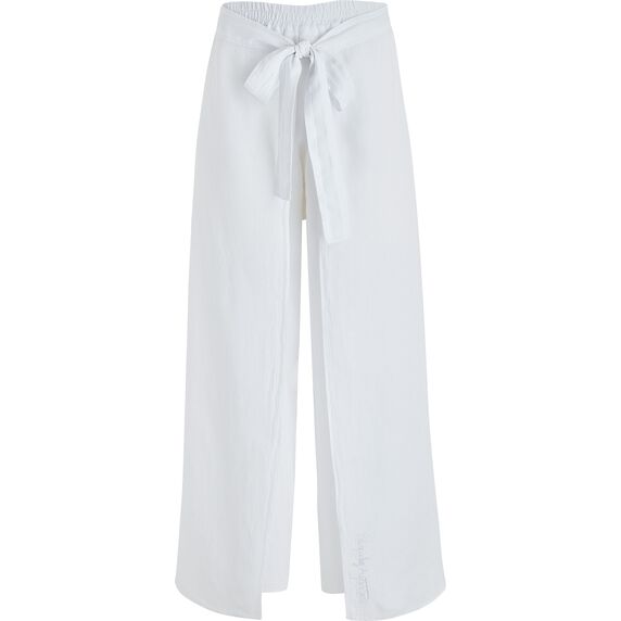 Vilebrequin White Linen Pants- Vilebrequin x Angelo Tarlazzi/Hlače LSSH3U00