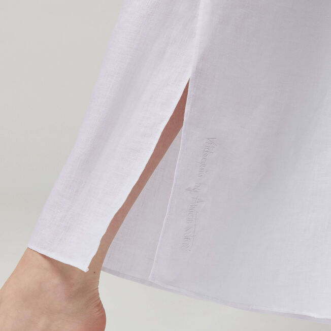 Vilebrequin White Linen Pants- Vilebrequin x Angelo Tarlazzi/ Hlače LSSH3U00