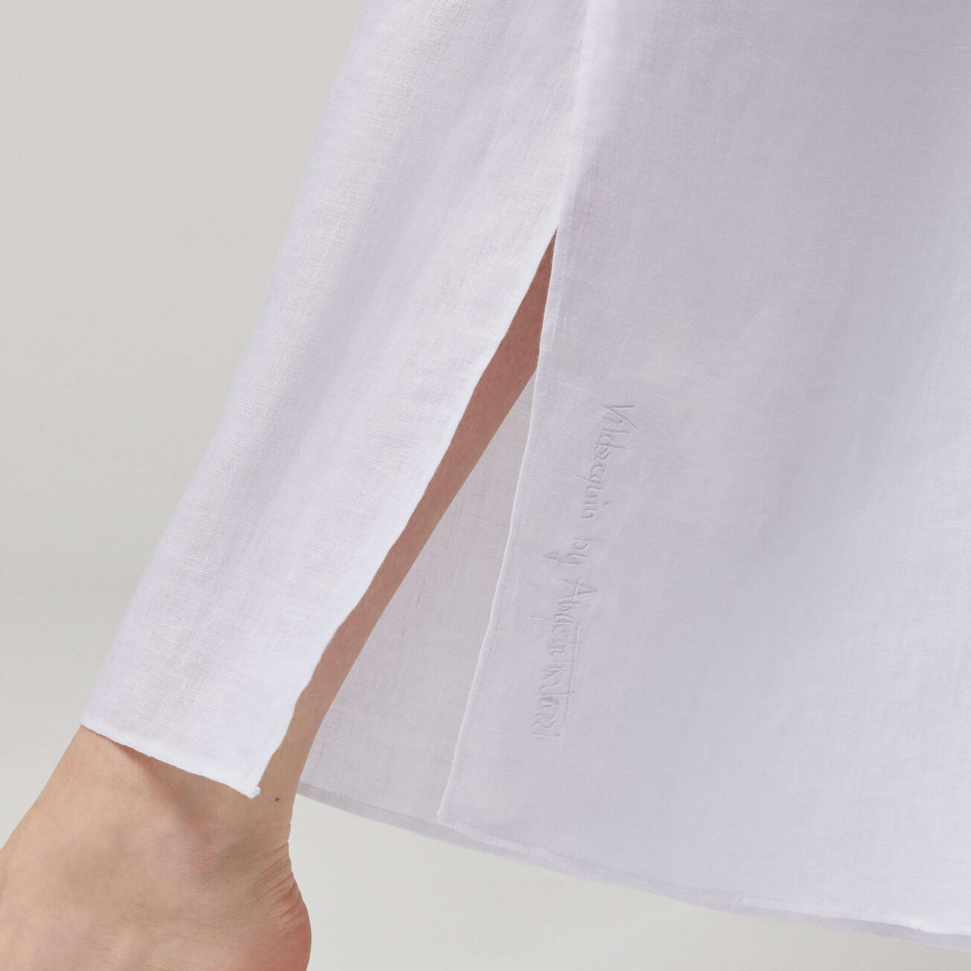 Vilebrequin White Linen Pants- Vilebrequin x Angelo Tarlazzi/Hlače LSSH3U00
