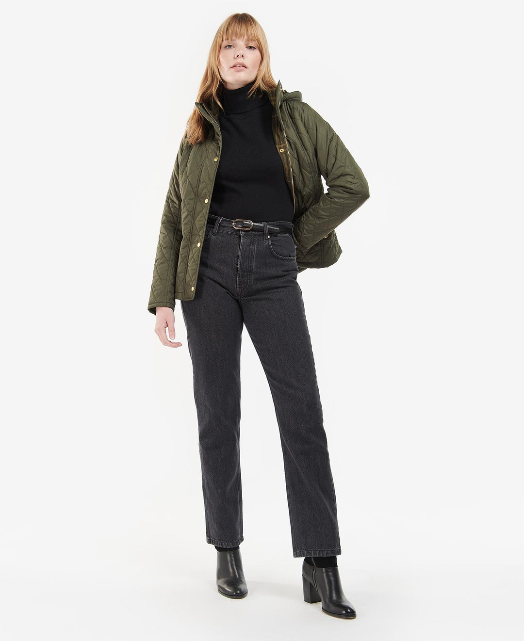 Barbour Burne Mid Rise Straight Jeans/Traperice LTR0308