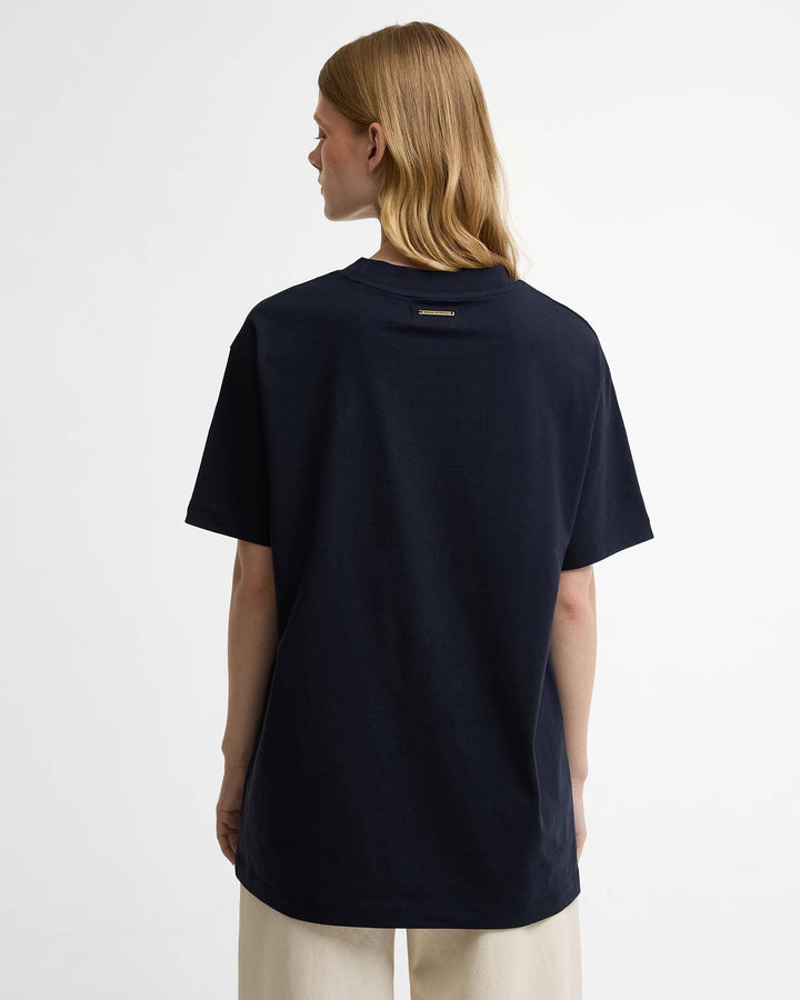 Barbour FARM Rio Wild Flower Oversized Graphic T-Shirt/Majica LTS0736