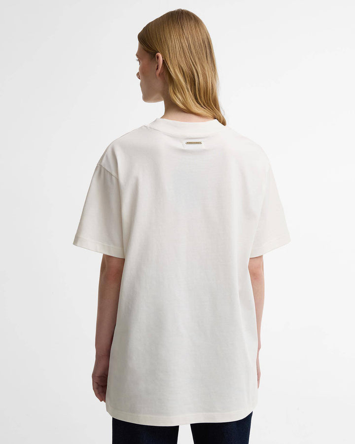 Barbour FARM Rio Wild Flower Oversized Graphic T-Shirt/Majica LTS0736