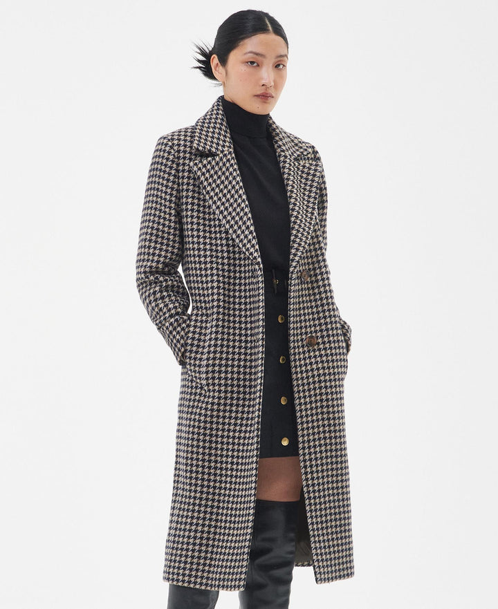 Barbour Houndstooth Angelina Wool/Kaput LWO0226