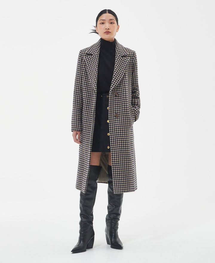 Barbour Houndstooth Angelina Wool/Kaput LWO0226