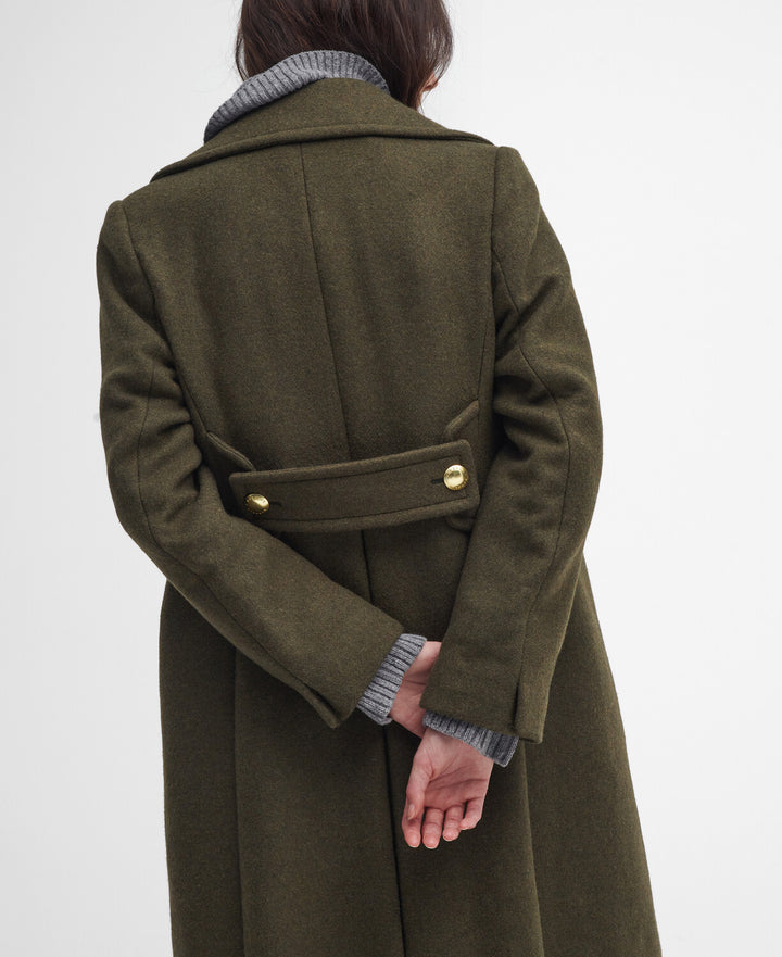 Barbour Reva Wool Military Coat/Kaput LWO0234