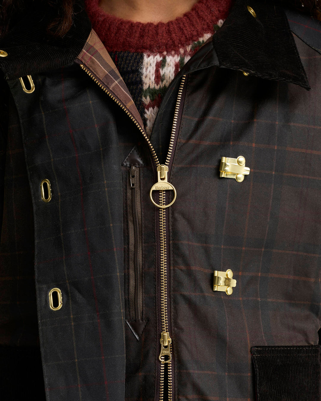Barbour Hazelwood Chec Jacket/Jakna LWX1575