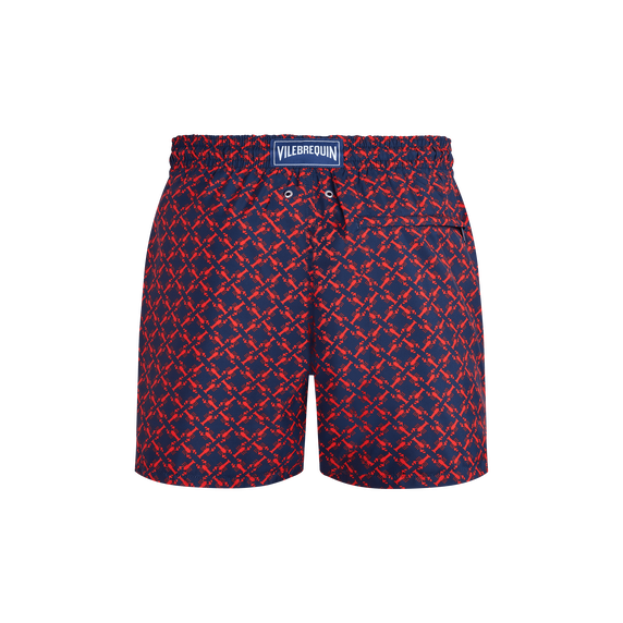 Vilebrequin Ultra-light and packable Swim Shorts Homard Pixel/Kupaće MAHCJ317