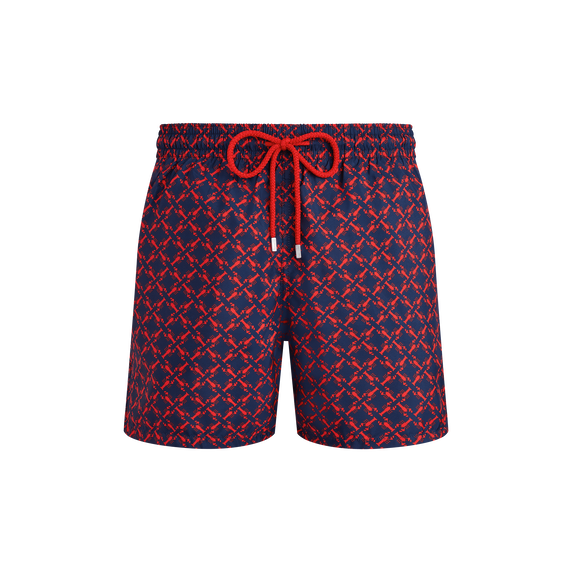 Vilebrequin Ultra-light and packable Swim Shorts Homard Pixel/Kupaće MAHCJ317