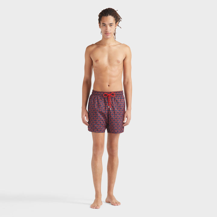 Vilebrequin Ultra-light and packable Swim Shorts Homard Pixel/Kupaće MAHCJ317