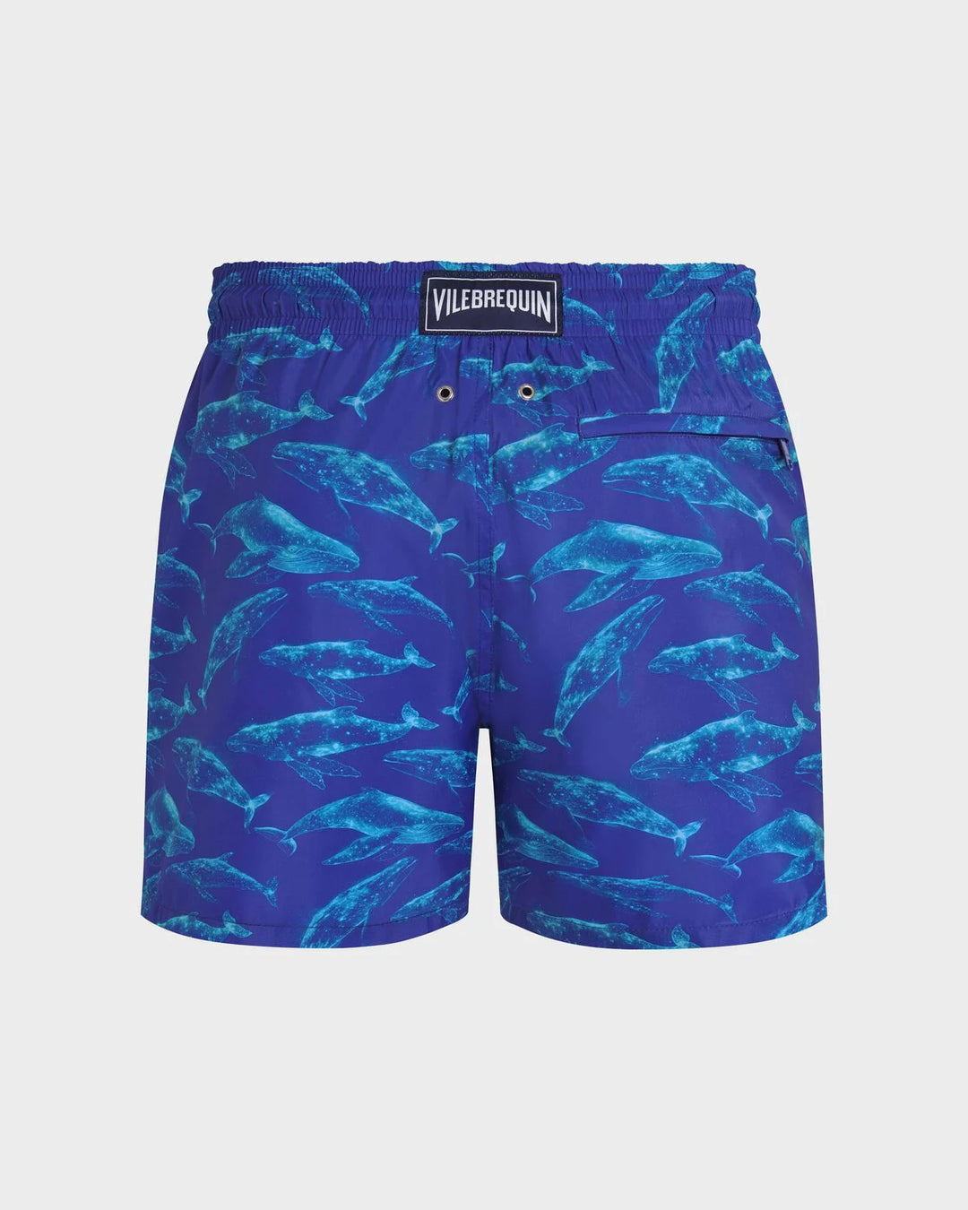 Vilebrequin Ultra-light and packable Swim Shorts Sparkling Whales /Kupaće MAHEJ308