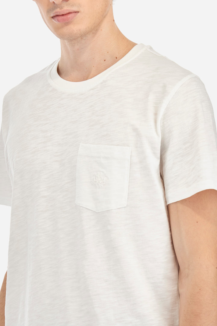 La Martina T-Shirt Slub Jersey /Majica MAR006-JS259