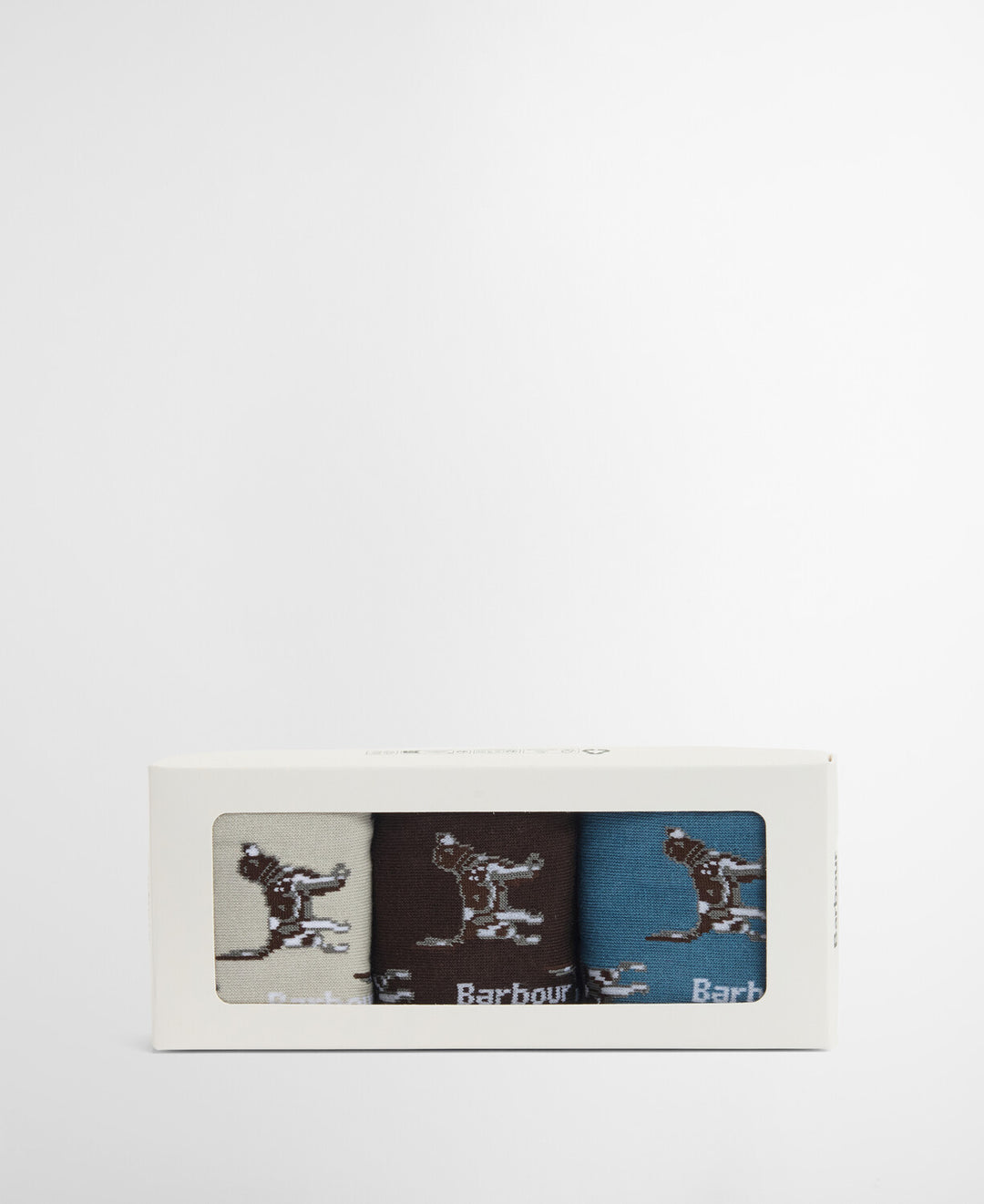 Barbour Pointer Dog Socks Gift Box/Čarape 3/1 MGS0037
