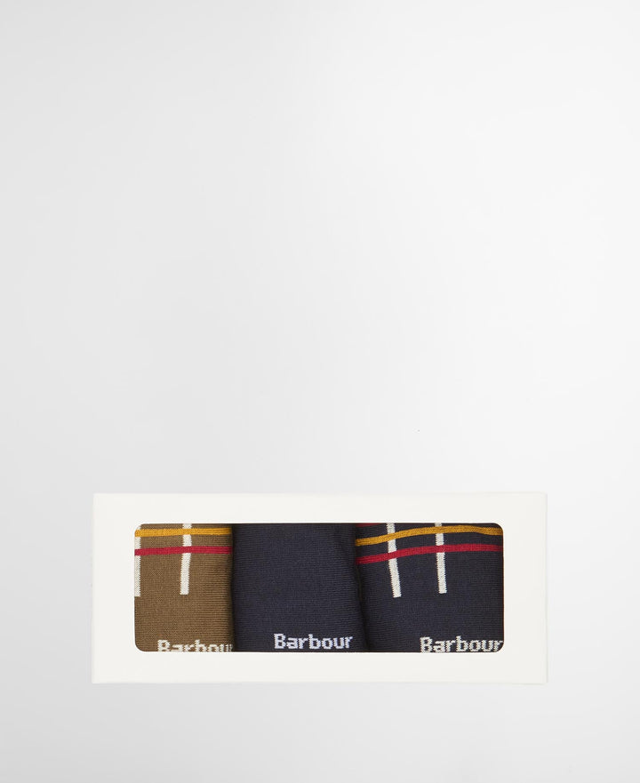Barbour Tartan Sock Gift Box 3/1 /Čarape MGS0071