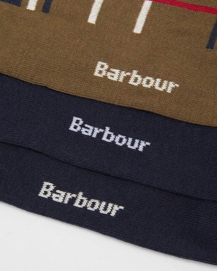 Barbour Tartan Sock Gift Box 3/1 /Čarape MGS0071