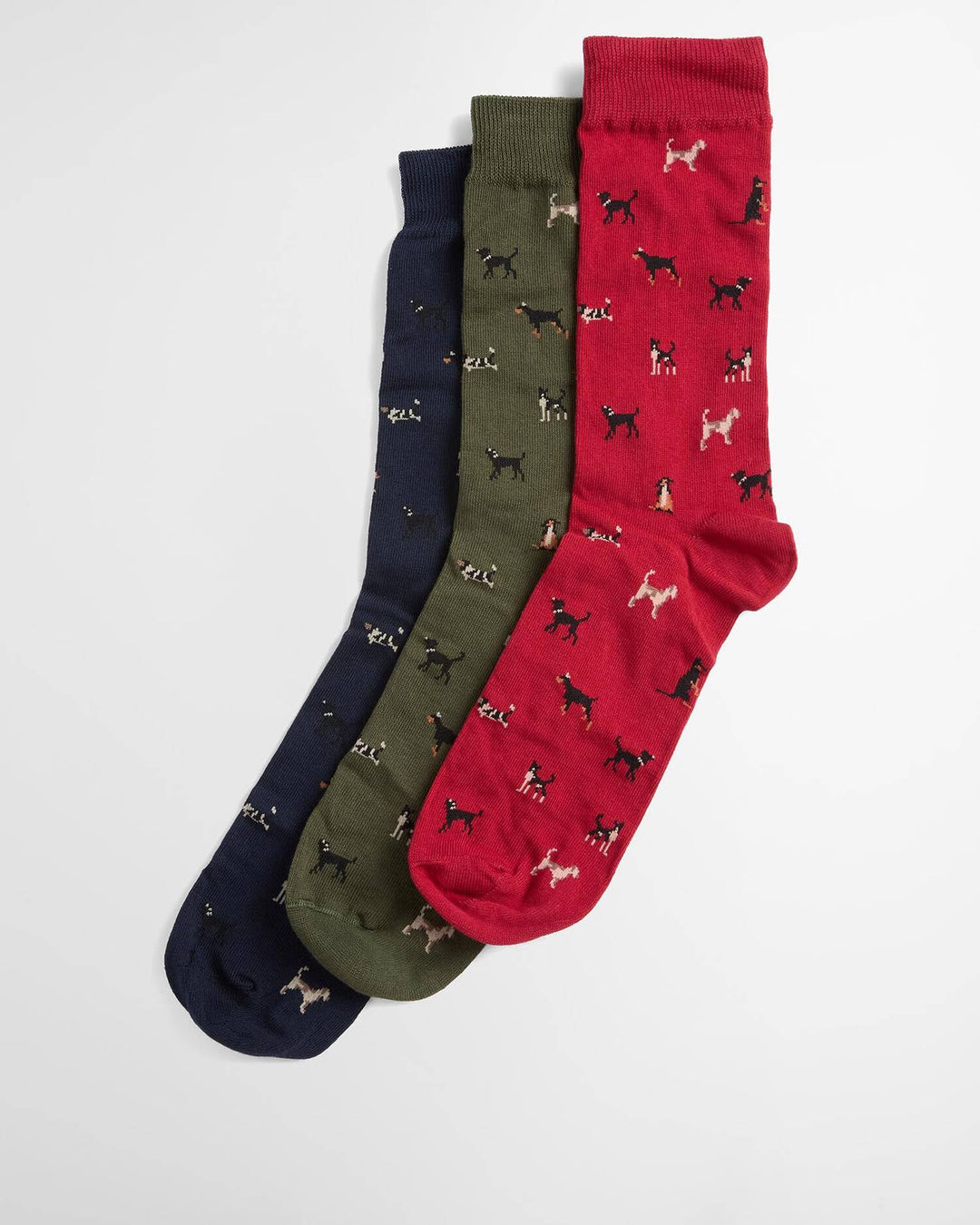 Barbour Dog Sock Gift Box/Čarape 3/2 MGS0111