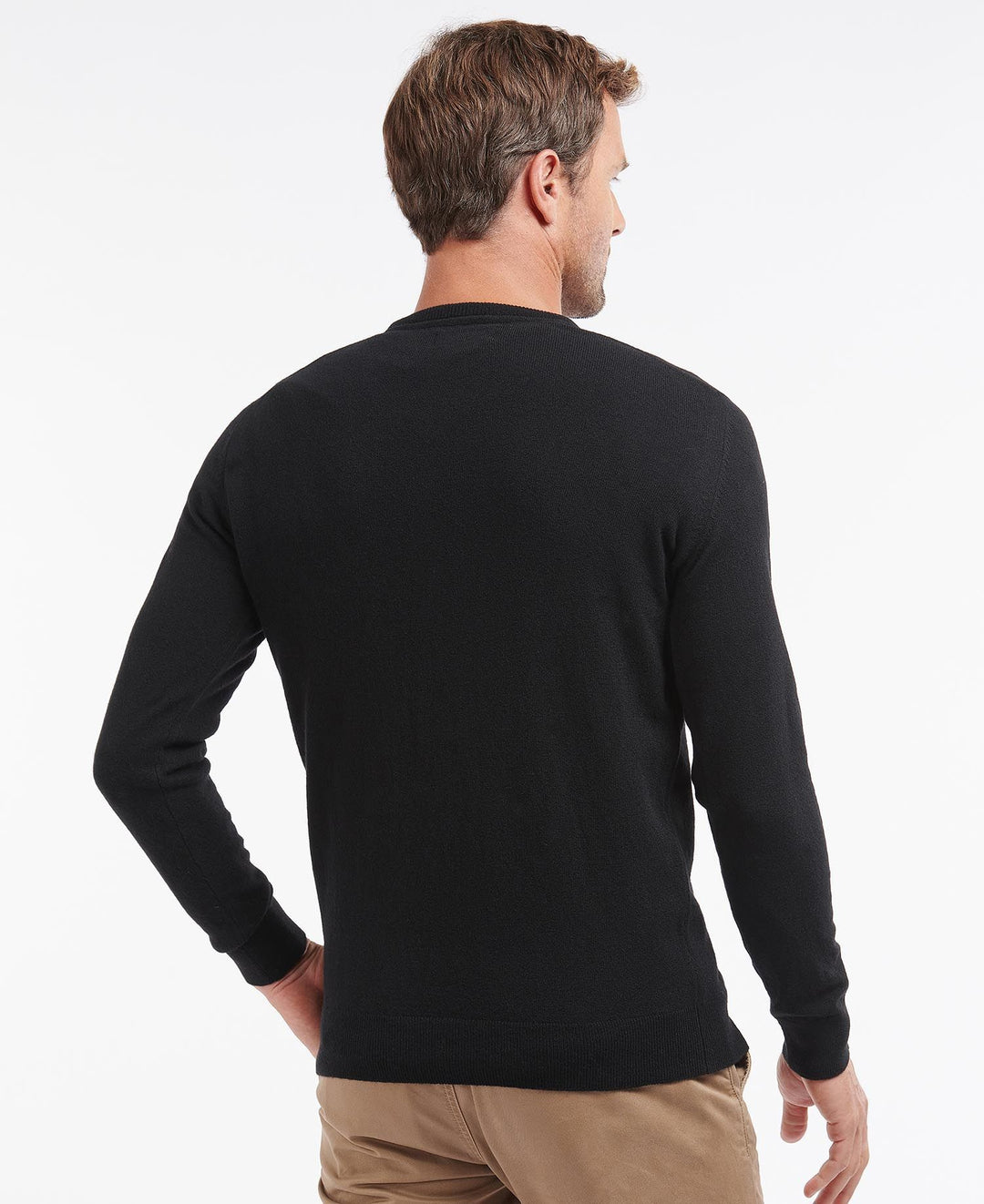 Barbour Essential L/Wool Crew Neck/Pulover MKN0345