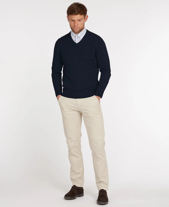 Barbour Pima Cotton V-Neck/Pulover MKN0431