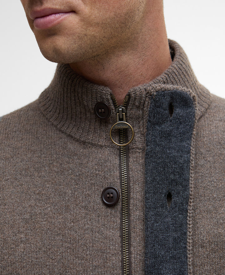 Barbour Ess Patch Zip Cardigan/Pulover MKN0731