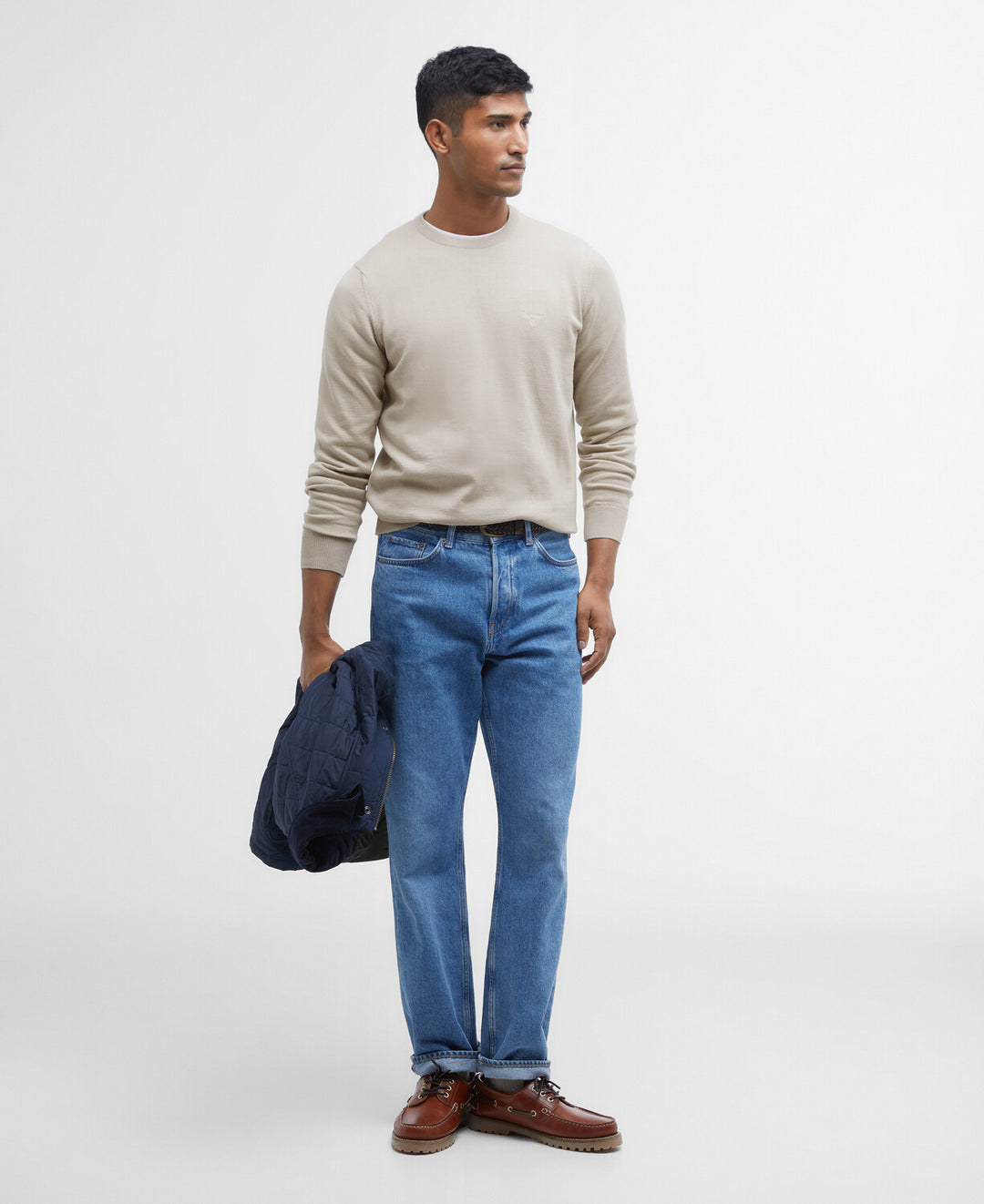 Barbour Pima Crew Jumper/ Pulover  MKN0932