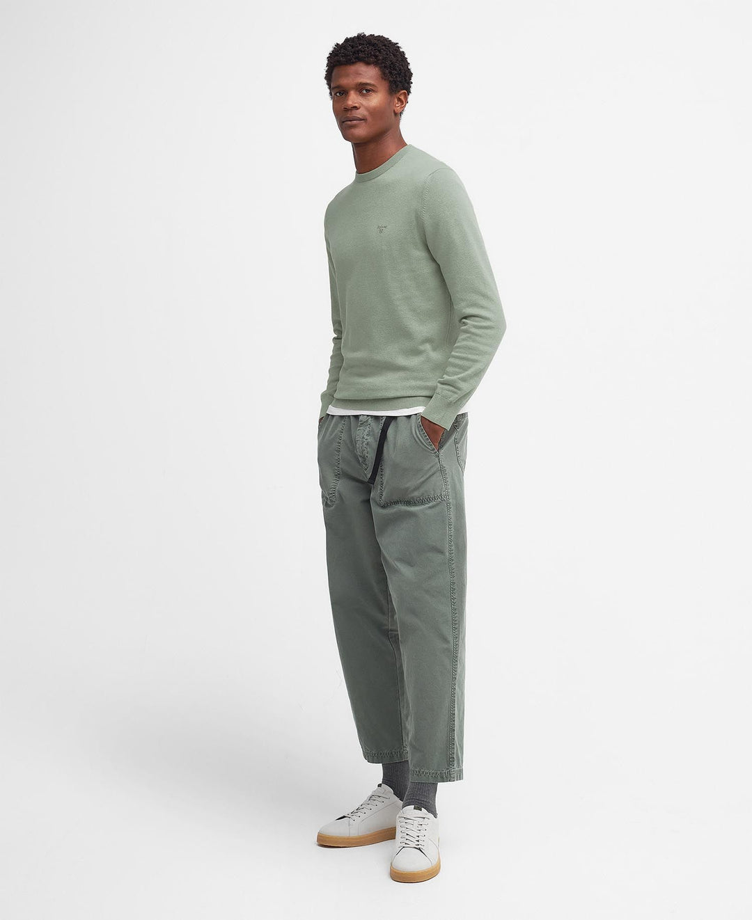 Barbour Pima Cotton Crew Neck Sweater/Pulover MKN0932