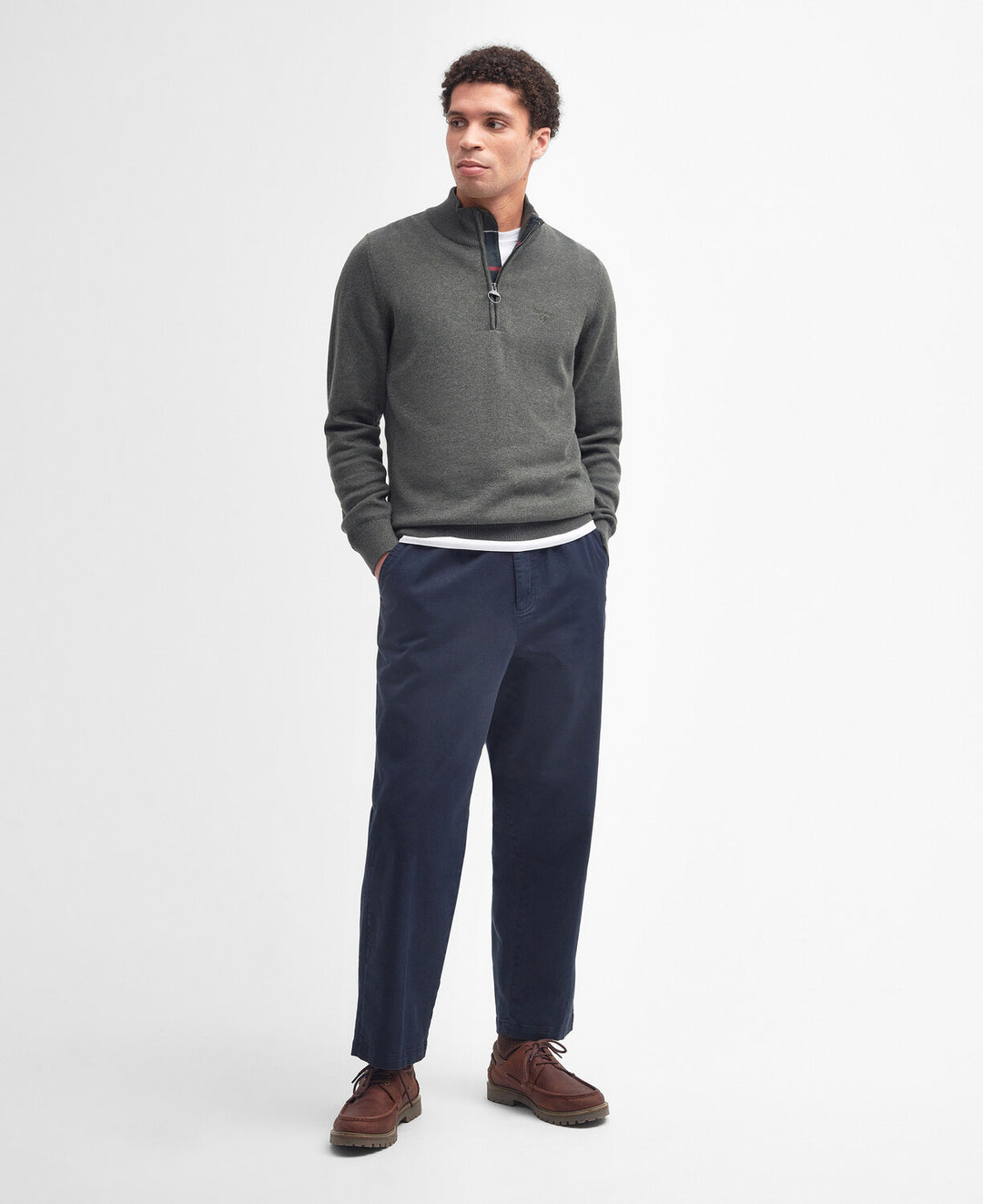 Barbour Cotton HZ Knit Jumper/Pulover MKN1074