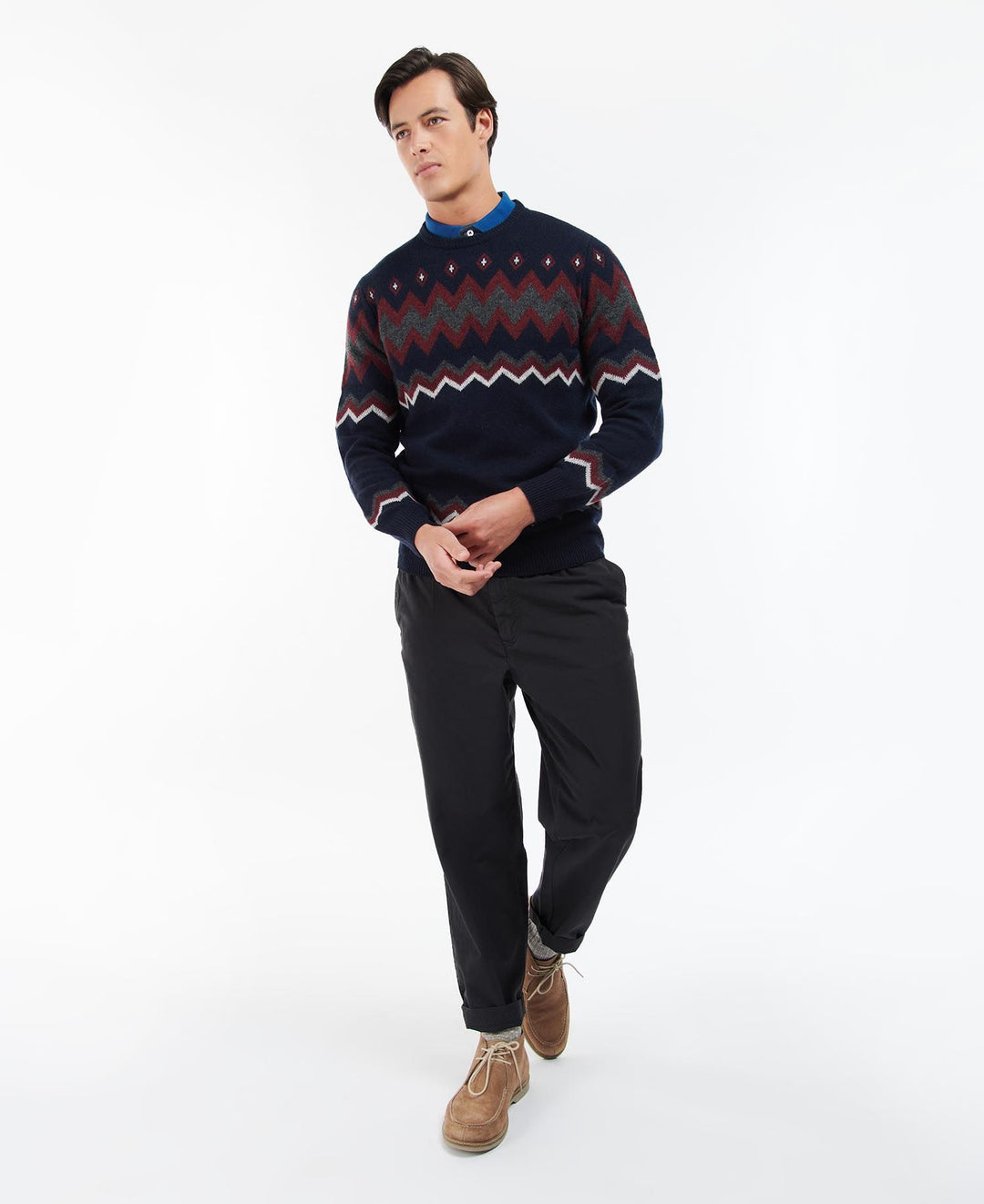 Barbour Regis Fair/Pulover MKN1426