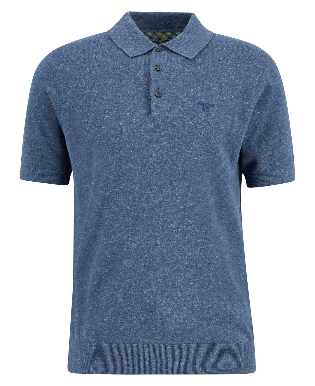Barbour Muston Linen-Blend Knitted Polo Shirt/Polo majica MKN1713