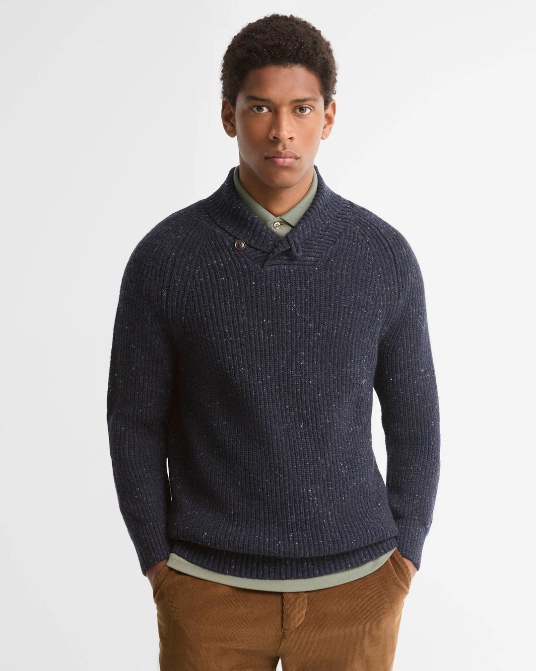 Barbour Ess Shawl Neck/Pulover MKN1756
