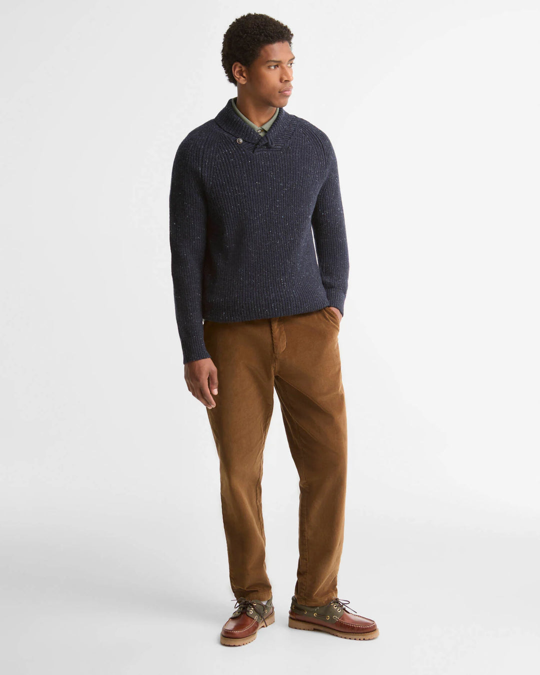 Barbour Ess Shawl Neck/Pulover MKN1756