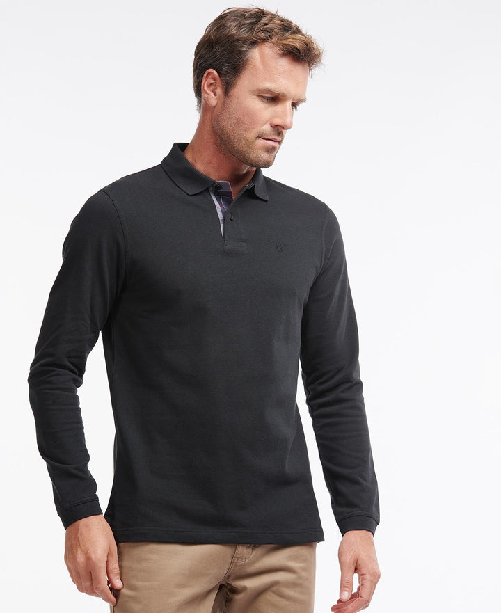 Barbour Essential L/S Sports Polo/Polo Majica MML0705