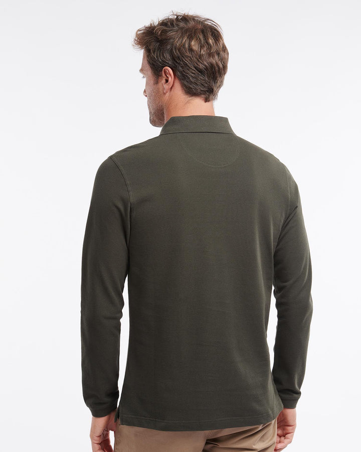 Barbour Essential L/S Sports Polo/Polo Majica MML0705