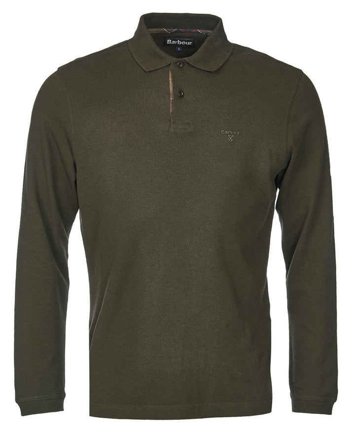 Barbour Essential L/S Sports Polo/Polo Majica MML0705